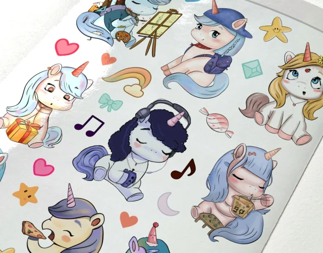sticker-manga-einhoerner-detail-bild-01